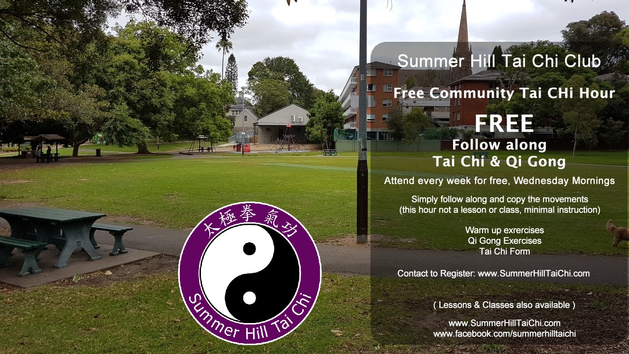  Summer Hill Tai Chi Club Free Community Tai Chi